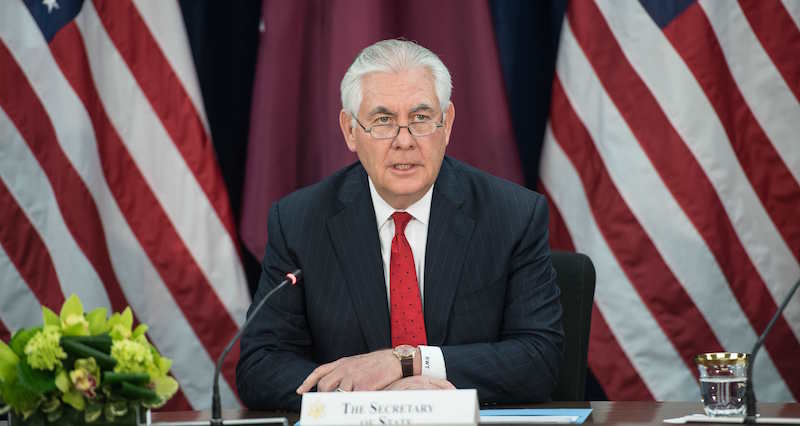 Rex Tillerson (NICHOLAS KAMM/AFP/Getty Images)