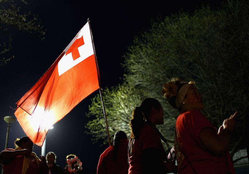 Tifosi della nazionale di rugby di Tonga (Phil Walter/Getty Images)
