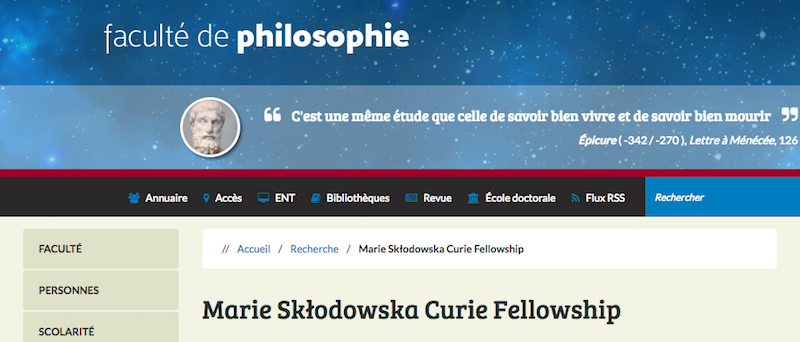 Le Marie Curie dell’Unione Europea