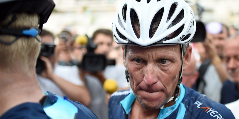 Lance Armstrong (STEPHANE DE SAKUTIN/AFP/Getty Images)