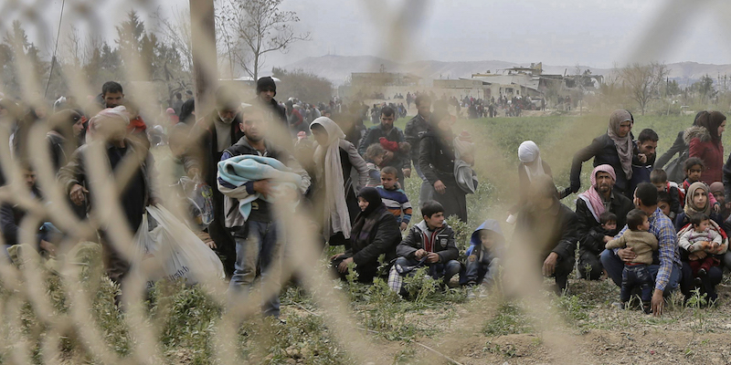 Civili siriani lasciano Ghouta orientale (LOUAI BESHARA/AFP/Getty Images)
