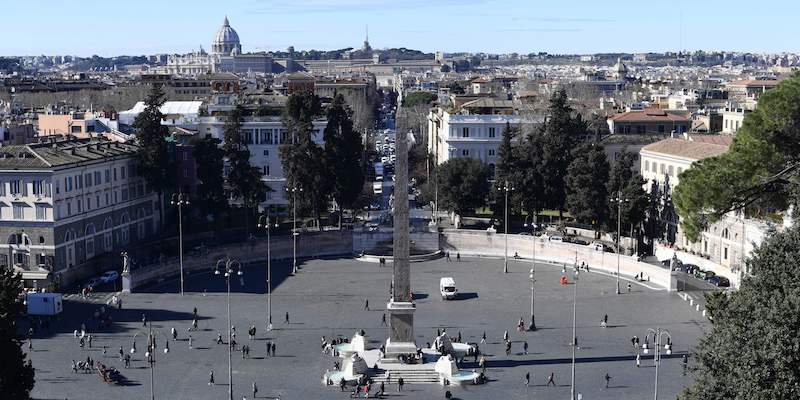 Alcune partite degli Internazionali di tennis di Roma verranno giocate in Piazza del Popolo