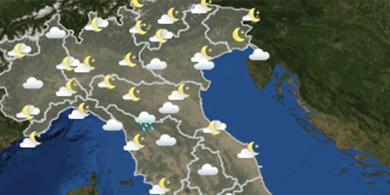 Previsioni meteo per il 28 aprile