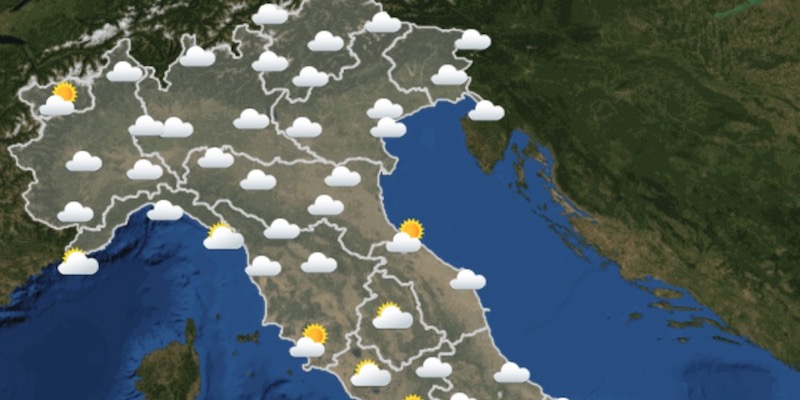Le previsioni meteo per domenica 15 aprile
