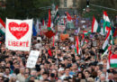 Le proteste contro Orbán in Ungheria
