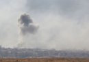 Una base aerea siriana è stata bombardata