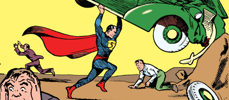 Il primo fumetto con Superman