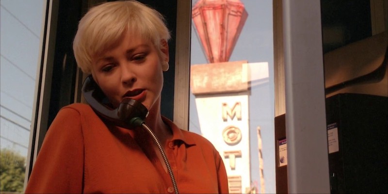 Pamela Gidley nel ruolo di Teresa Banks in "Fuoco cammina con me" (1992) di David Lynch