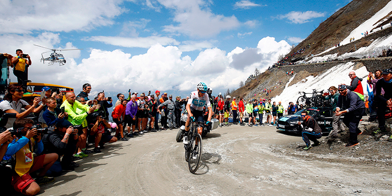 La tappa del Giro d'Italia vinta da Chris Froome (LUCA BETTINI/AFP/Getty Images)