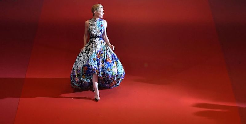 L'attrice e presidente della giuria Cate Blanchett alla prima di Zimna Wojna – Cold War al festival di Cannes, 10 maggio 2018
(ANTONIN THUILLIER/AFP/Getty Images)