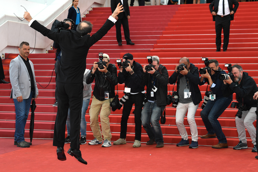 L'attore Roberto Benigni alla prima di Lazzaro Felice al festival di Cannes, 13 maggio 2018
(Pascal Le Segretain/Getty Images)