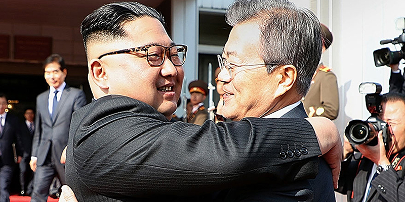 (South Korean Presidential Blue House via Getty Images)