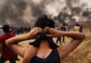 La giornata di lunedì a Gaza, in fotografie