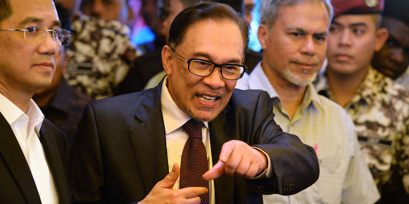 Anwar Ibrahim (ROSLAN RAHMAN/AFP/Getty Images)