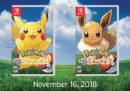 Il trailer del nuovo videogioco dei Pokémon per Nintendo Switch