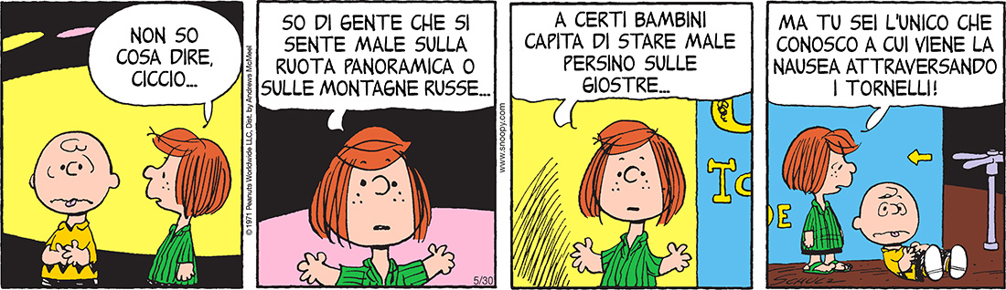 Peanuts 2018 maggio 30