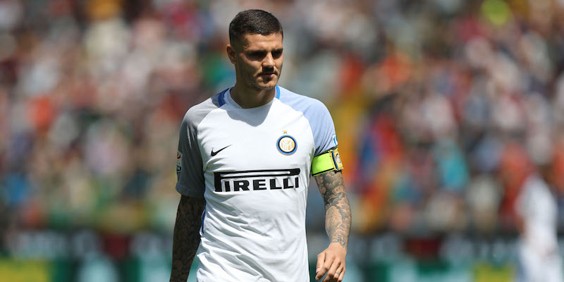Mauro Icardi durante Udinese-Inter (Gabriele Maltinti/Getty Images)