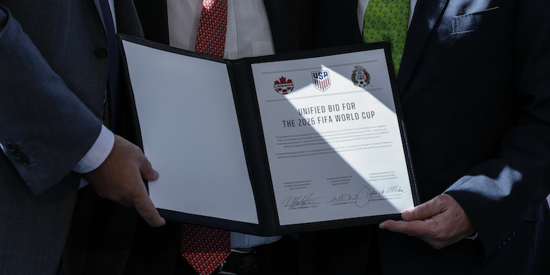 I Mondiali di calcio del 2026 si giocheranno in Nord America