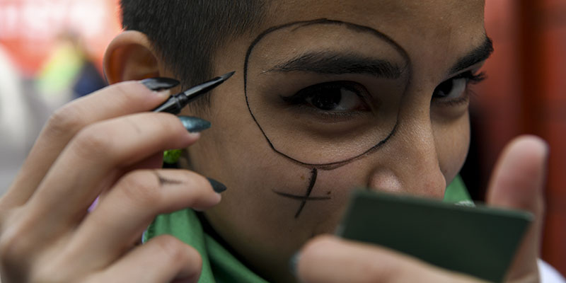 Buenos Aires, 13 giugno 2018 (EITAN ABRAMOVICH/AFP/Getty Images)