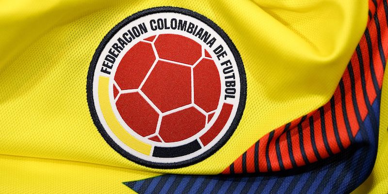 La maglia della Colombia per i Mondiali (FRANCK FIFE/AFP/Getty Images)