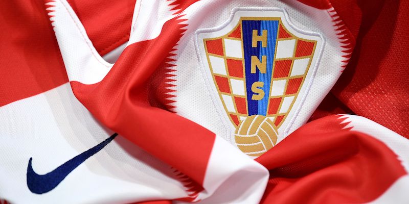 La maglia della Croazia per i Mondiali (FRANCK FIFE/AFP/Getty Images)