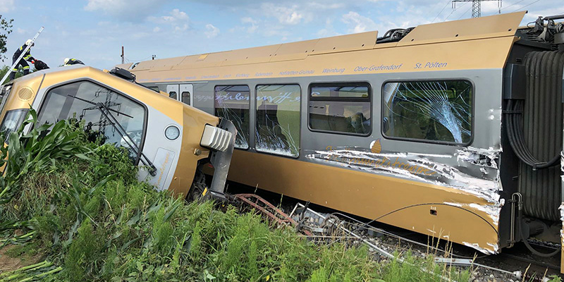 Un treno è deragliato in Austria: ci sono una trentina di feriti