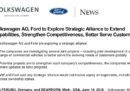 Ford e Volkswagen stanno discutendo un'alleanza per produrre insieme veicoli commerciali