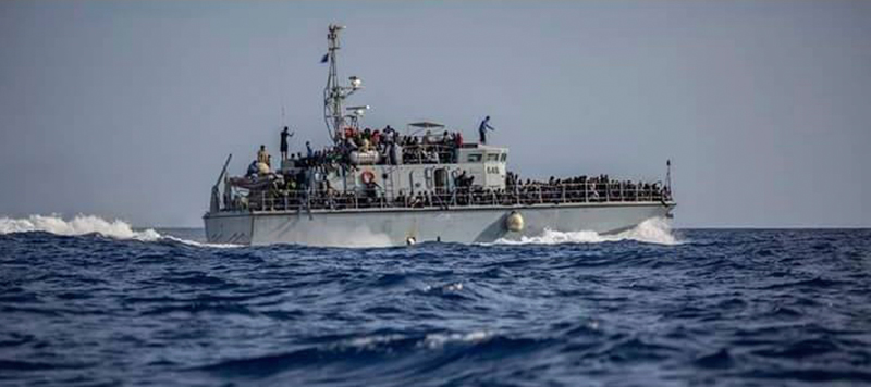 (Libyan Coast Guard via AP)