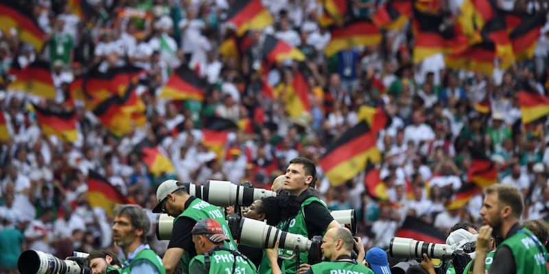La partita più vista dei gironi dei Mondiali di calcio è stata Germania-Messico, con 215 milioni di ascolti globali