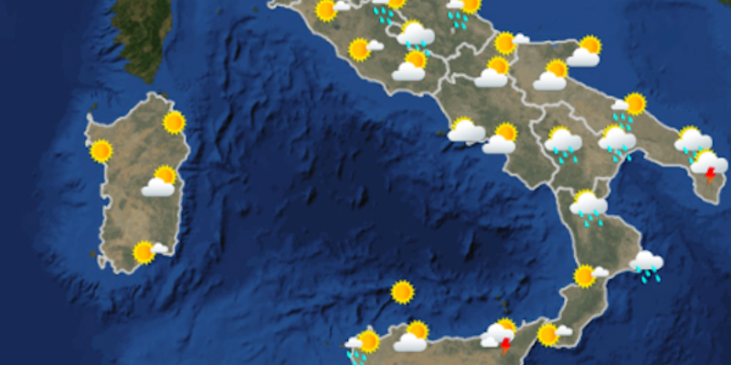 Il meteo di domani, sabato 16 giugno