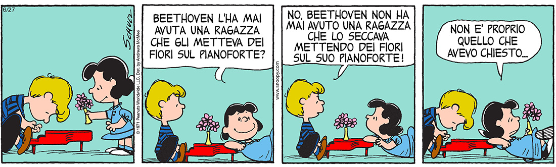 Peanuts 2018 giugno 27