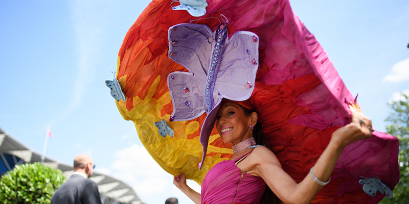 Strani cappelli, al Royal Ascot