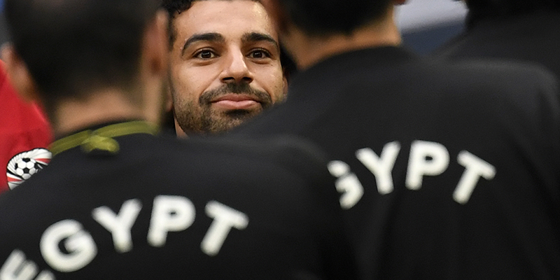 Mohamed Salah, stasera in campo dopo aver saltato la partita d'esordio (CHRISTOPHE SIMON/AFP/Getty Images)