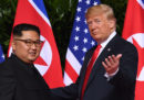 Foto e video dello storico incontro tra Donald Trump e Kim Jong-un