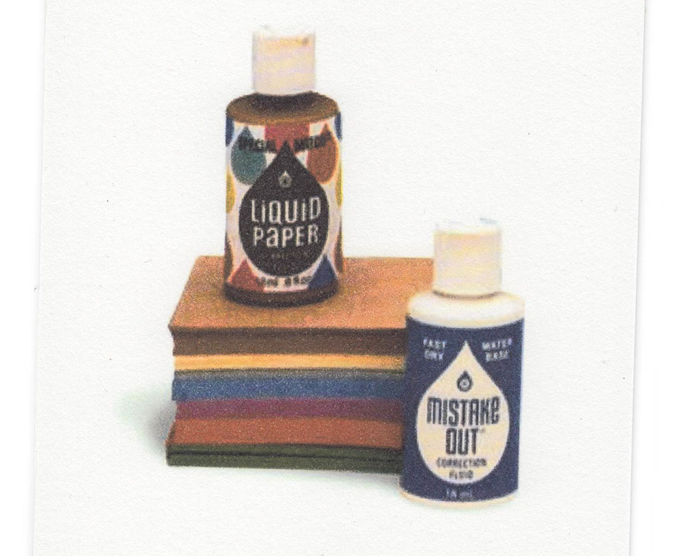 универсальный стиратель проблем. компания суперселл здание. Mistake out. бетт несмит. жидкая бумага.