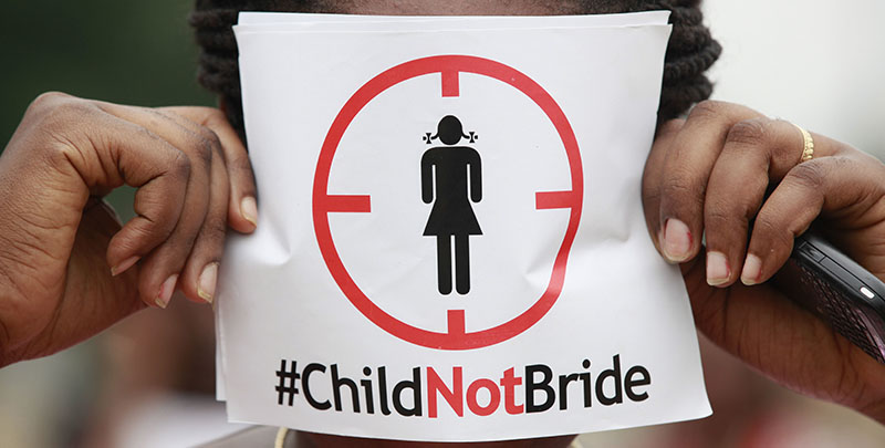 Una campagna contro i matrimoni forzati delle minorenni (AP Photo/Sunday Alamba, File)