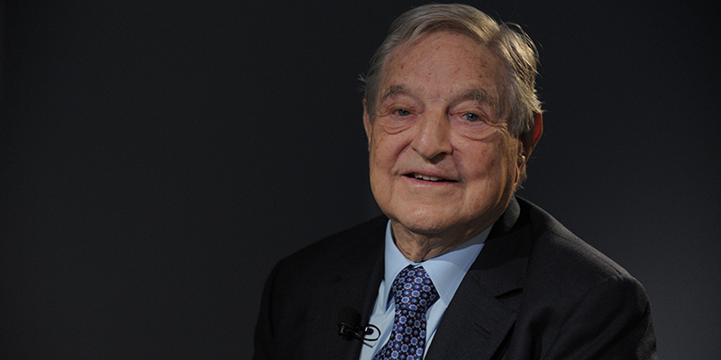 George Soros, 26 maggio 2013 (ERIC PIERMONT/AFP/Getty Images)