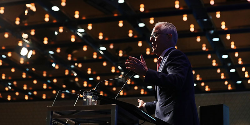 Il primo ministro australiano Malcolm Turnbull (Mark Metcalfe/Getty Images)