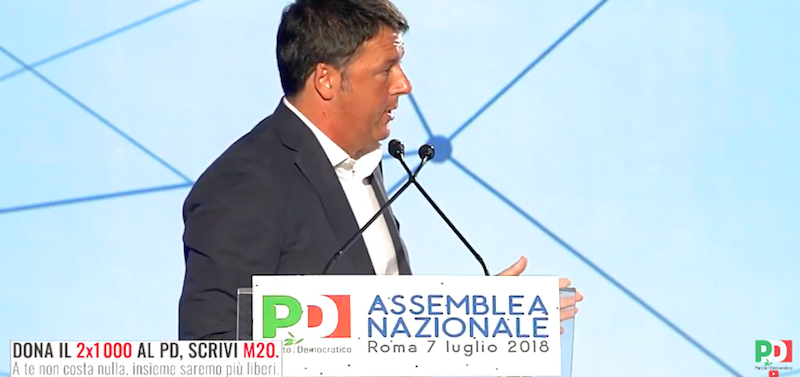 L’assemblea nazionale del PD in diretta streaming
