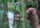 Il raro video dell'ultimo sopravvissuto di una tribù dell'Amazzonia