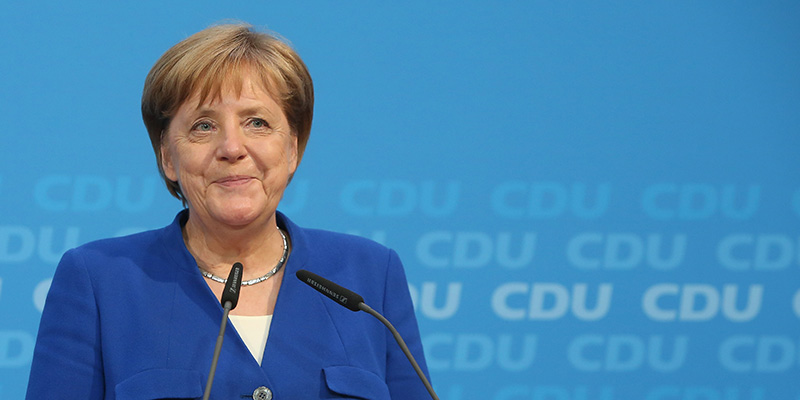 La cancelliera tedesca Angela Merkel (ADAM BERRY/AFP/Getty Images)
