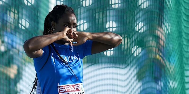 Daisy Osakue (Adam Nurkiewicz/Getty Images for European Athletics)