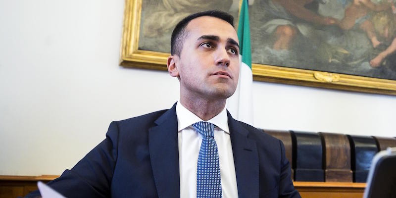 Il ministro del Lavoro e dello Sviluppo economico e vicepremier Luigi Di Maio (ANSA/ANGELO CARCONI)