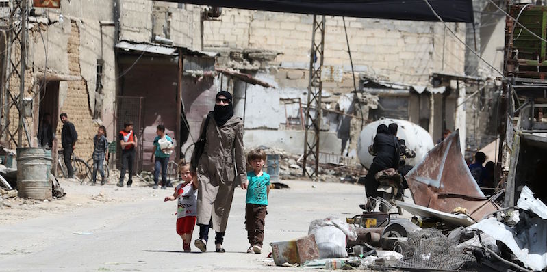 Douma, Siria (STRINGER/AFP/Getty Images)