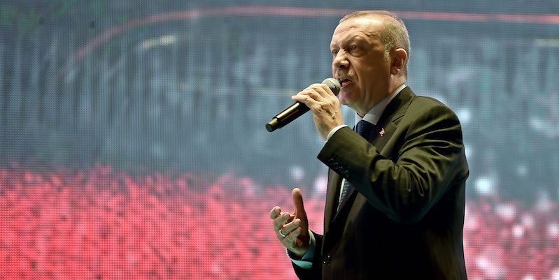 Il presidente turco Recep Tayyip Erdogan (OZAN KOSE/AFP/Getty Images)