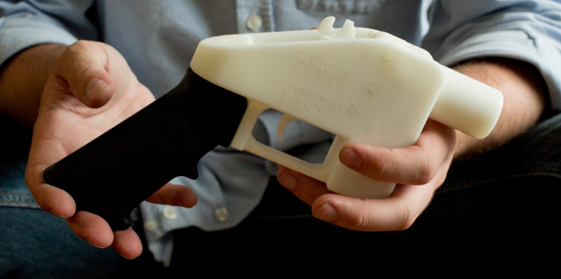 Una pistola del modello Liberator. (AP Photo/Austin American Statesman, Jay Janner)