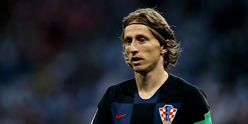 Luka Modric nella partita dei gironi contro l'Argentina (Jan Kruger/Getty Images)