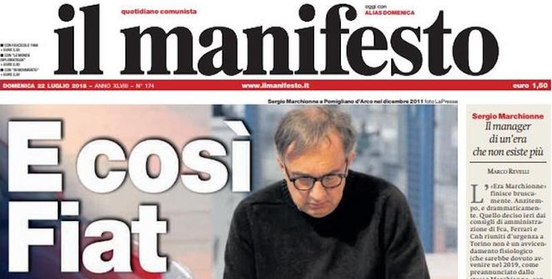 Le prime pagine di domenica 22 luglio 2018