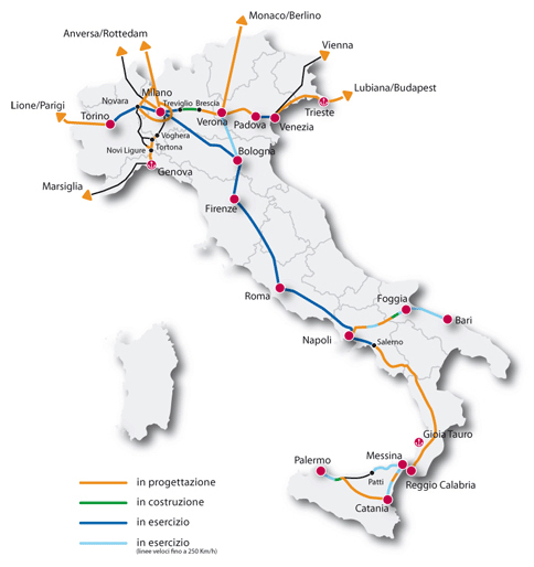 A Che Punto Siamo Con I Treni Ad Alta Velocità Il Post