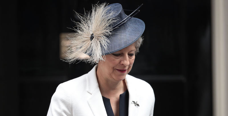 Theresa May, martedì mattina (Dan Kitwood/Getty Images)